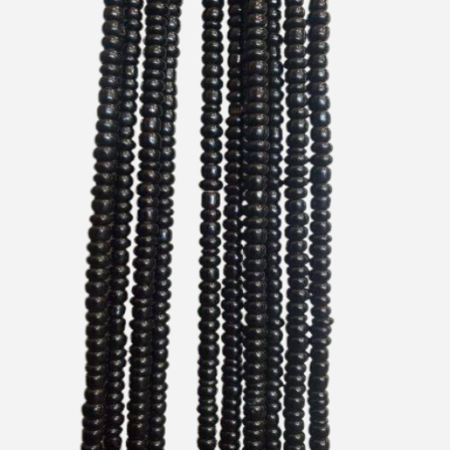 Metallic Tie On Waist Beads